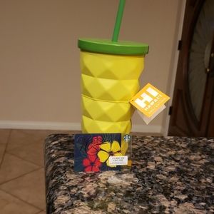 Starbucks pineapple tumbler